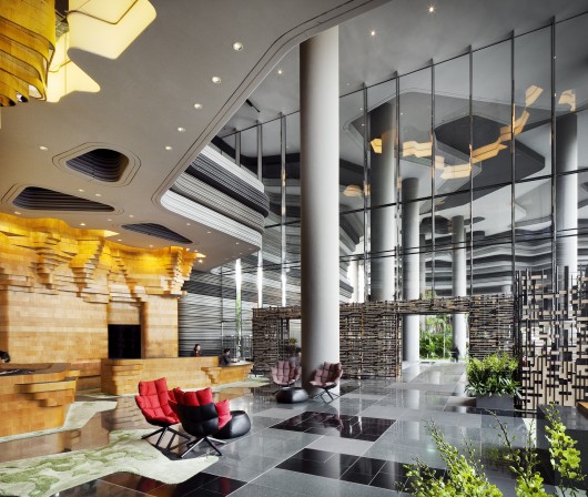 PARKROYAL on Pickering by WOHA. Inside Festival Winner 2013 in the Hotel Category. Image © Patrick Bingham-Hall