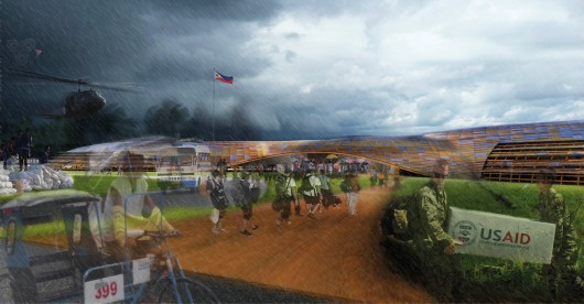 The school during a possible emergency situation. Image © MAT-TER