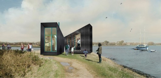 Exterior view of the observatories. Visuals by Lauren Shevills, Ross Galtress, Charlotte Knight, Mina Gospavic