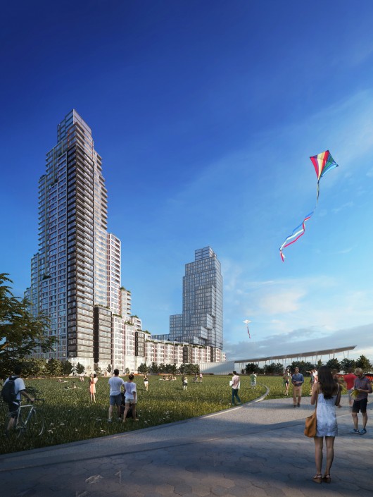 ODA Chosen to Design Largest Affordable Housing Project in New York. Image © ODA