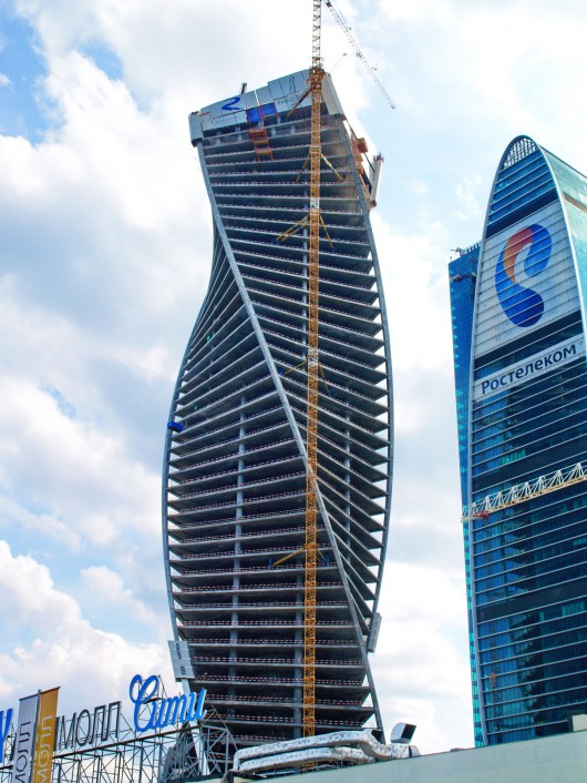 Evolution Tower, Moscow. Image © Igor Butyrskii
