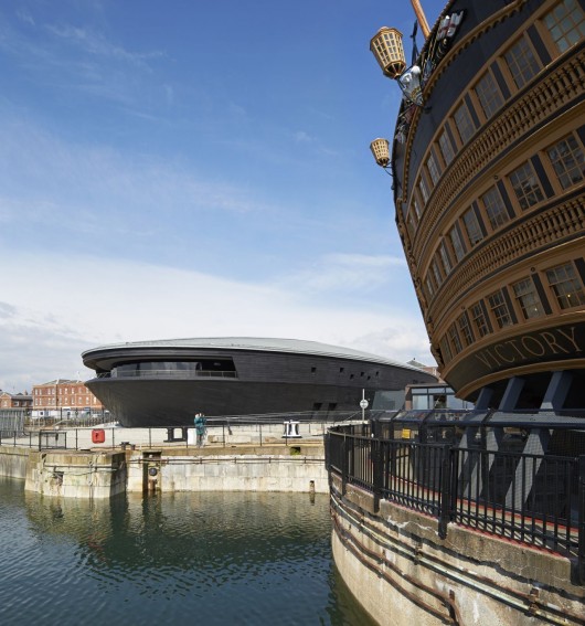 Mary Rose Museum / Wilkinson Eyre Architects. Image © Hufton+Crow