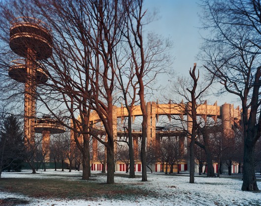 © 2014 Jade Doskow New York 1964 World’s Fair, “Peace Through Understanding,” New York State Pavilion, Winter