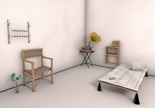 AIRBNB Pavilion, Hannes Meyer's Co-Op Room, 2014