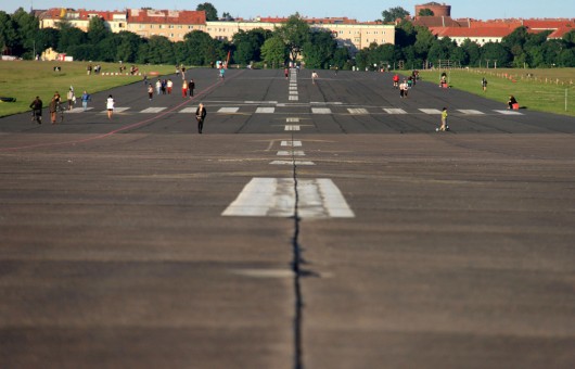 Tempelhof Airport as it is Today. Image © Flickr CC User Isma Monfort Vialcanet