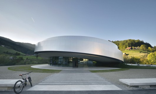 Cultural Centre of European Space Technologies; Matija Bevk, Aljoša Dekleva, Tina Gregorič, Rok Oman, Vasa J. Perović, Jurij Sadar, Špela Videčnik, Boštjan Vuga, 2012, Photographer: Tomaž Maček. Image © KSEVT