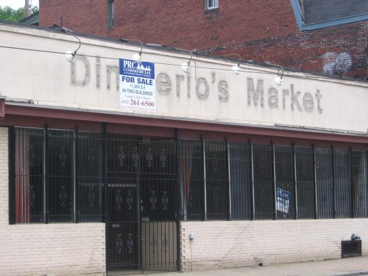 Adjacent to a housing renovation project, Carnegie Mellon University is working on bringing back a grocery store. Image Courtesy of Pillars of Sustainable Education