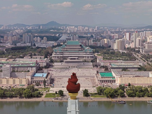 Kim Il-sung Square, Pyongyang, 2010 © Philipp Meuser