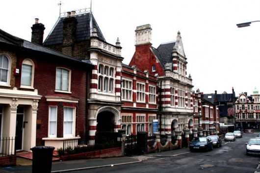 Laurie Grove Baths. Image © Dr. Neil Clifton via Creative Commons