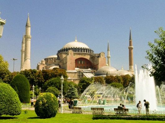 The Hagia Sophia. Image © Flickr CC User Collin Key