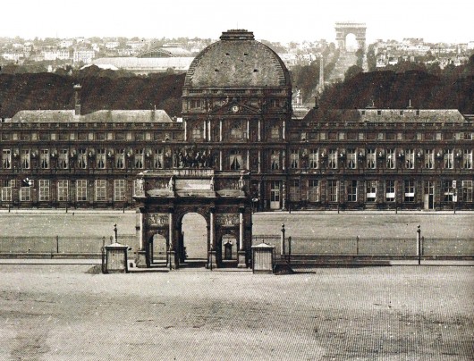 Tuileries palace circa 1860