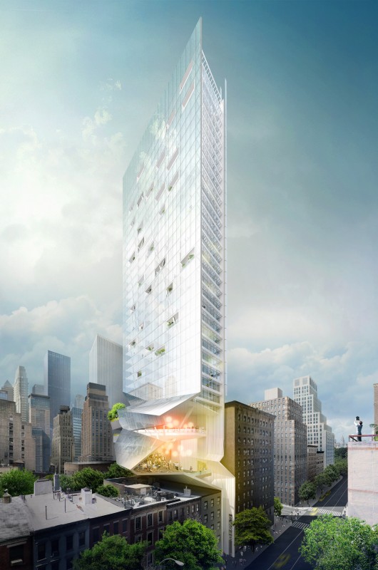 Section Rendering. Image © Fundamental