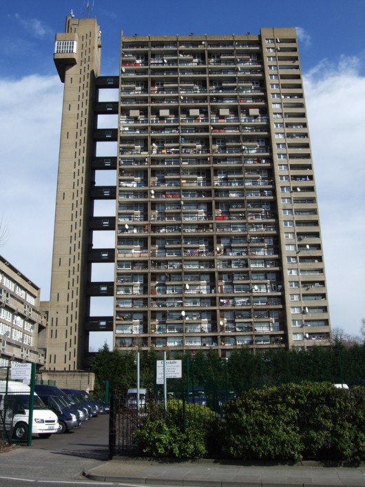 Some of London's most recognizable designs have come from foreign architects - like Ernö Goldfinger's Trellick Tower. Image © Flickr CC User Jim Linwood