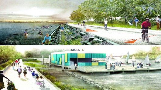 HUNTS POINT / LIFELINES, by PennDesign, OLIN. Image Courtesy of rebuildbydesign.org
