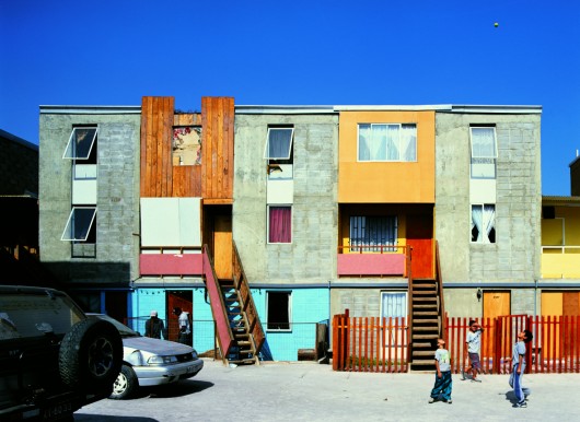 Elemental’s houses in Quinta Monroy, Iquique. © Cristóbal Palma