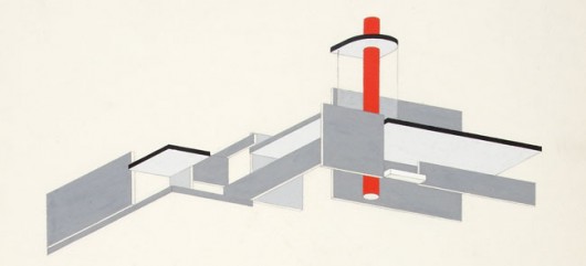 Radio Broadcasting Station, Detroit by Knud Lonberg-Holm. Image Courtesy of Metropolis Magazine
