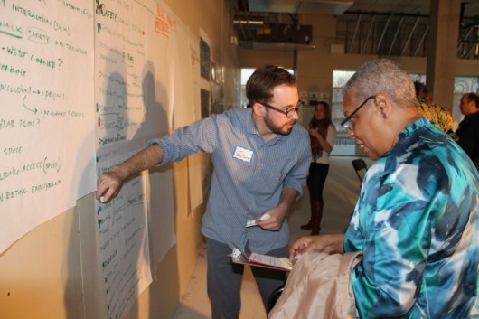 A Rose Fellow working on a community design project. Image Courtesy of Enterprise Community Partners