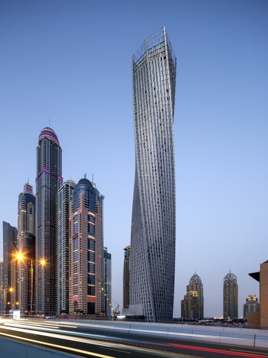 Cayan Tower / SOM. Image © Tim Griffith / SOM
