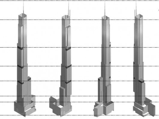 July 2014: Diagram of the Nordstrom Tower via New York YIMBY