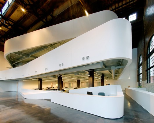 Cannon Design Regional Offices (Cannon Design was one of Architectural Record's Top 50 Architecture Firms in 2013). Image Courtesy of Architectural Imageworks, LLC