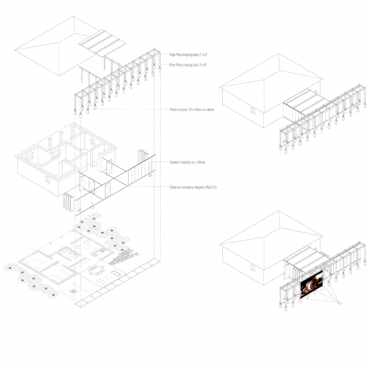 Exploded Axonometric