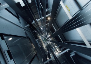 KONE UltraRope Elevator Shaft. Image Courtesy of Kone/Splash/Corbis