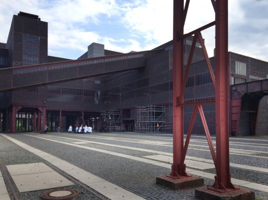 Zollverein-style Bachelorette Party. Image © Gili Merin