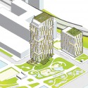 WASA Studio's proposal. Image Courtesy of Brooklyn Bridge Park Corporation via Architects Newspaper