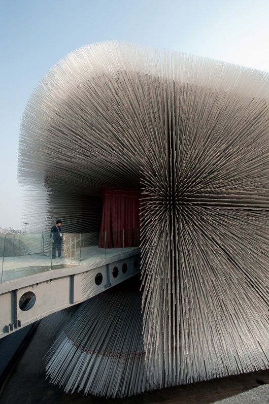 Heatherwick Studio's 2010 Shanghai Expo pavilion. Image © Daniele Mattioli