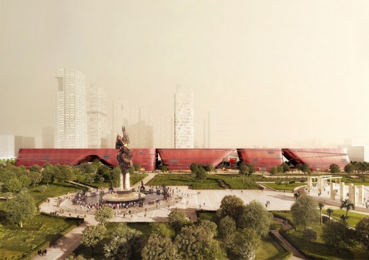 Courtesy of Mecanoo / Christopher Malheiros Architectural Visualization