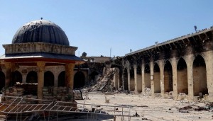 Umayyad Mosque, Old City of Aleppo, Syria (2013).