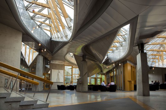 The Garden Lobby. Image © Scottish Parliamentary Corporate Body - 2012