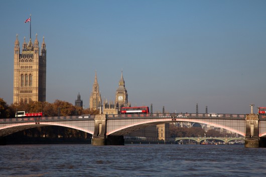 One possible activity for the workshop includes guided tours of London from the Thames. Image © Flickr CC User Donna Rutherford