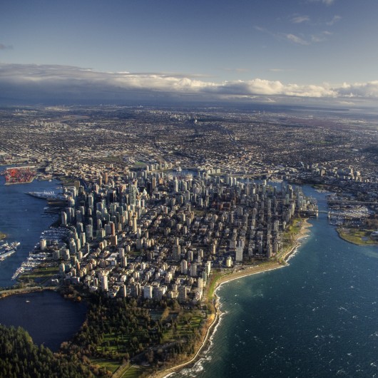Downtown Vancouver. Image Courtesy of SFU