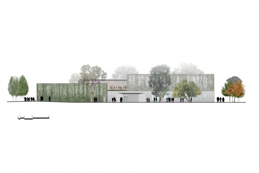 North Elevation. Image Courtesy of Studio Gang Architects