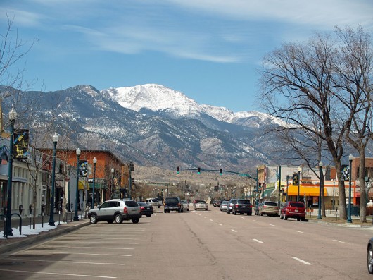 Downtown Colorado Springs via Wikipedia