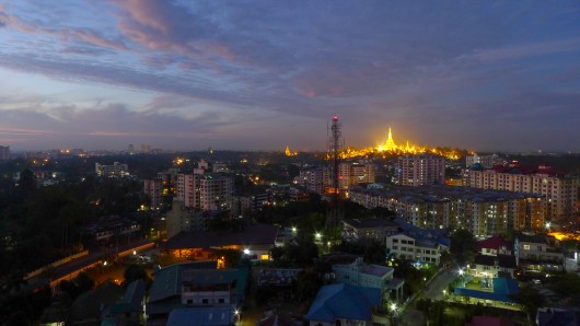 View from Golden Hill Towers in Yangon, Myanmar (2010). Image © Flickr CC User Soe Lin