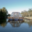 "Jellyfish Barge" Provides Sustainable Source of Food and Water Exterior View. Image © Matteo De Mayda