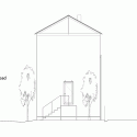 White Hut and Tilia Japonica / Takahashi Maki and Associates White Hut and Tilia Japonica / Takahashi Maki and Associates East Elevation