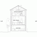 White Hut and Tilia Japonica / Takahashi Maki and Associates White Hut and Tilia Japonica / Takahashi Maki and Associates Section B