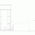 White Hut and Tilia Japonica / Takahashi Maki and Associates White Hut and Tilia Japonica / Takahashi Maki and Associates South Elevation
