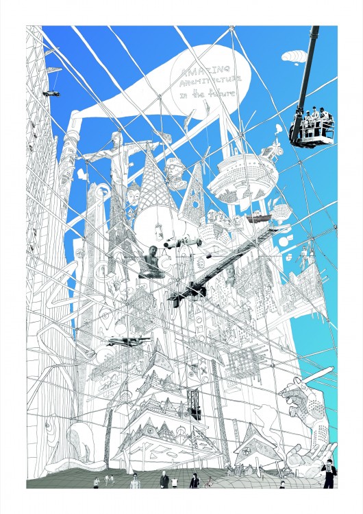 2. Cybertopia. Death of analogous cities. Image © Egor Orlov