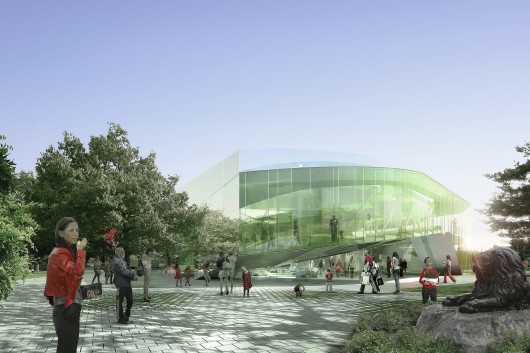 © Saucier + Perrotte Architectes / Luxigon / Michel Desvigne Paysagiste