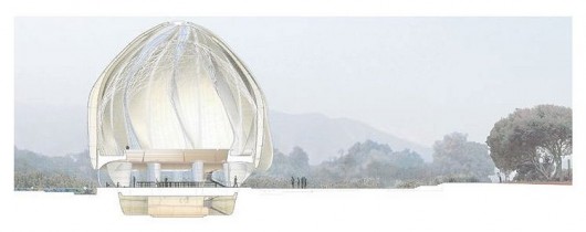 Courtesy of Bahá'í Temple of South America