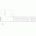 Baldridge Architects Office / Baldridge Architects East Elevation