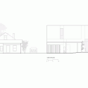 Baldridge Architects Office / Baldridge Architects South Elevation