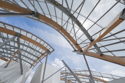 Fondation Louis Vuitton, Frank Gehry. Image © Iwan Baan