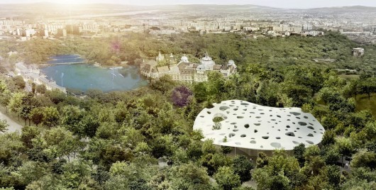 © Sou Fujimoto Architects, Courtesy of Liget Budapest