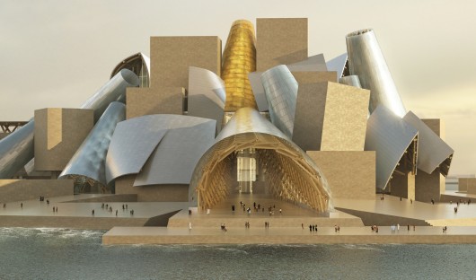 Guggenheim Abu Dhabi. Image © Gehry Partners