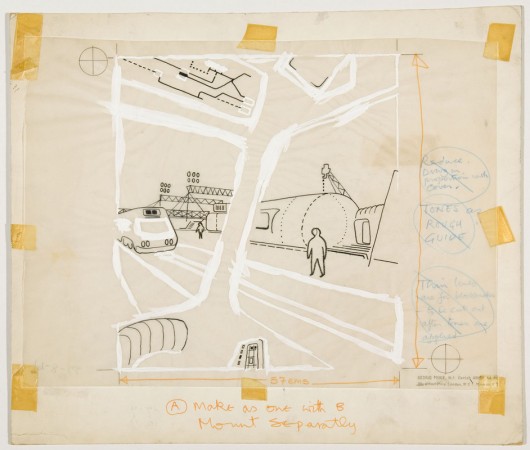 Cedric Price. Potteries Thinkbelt. Cedric Price fonds, Canadian Centre for Architecture, Montréal. Image Courtesy of CCA